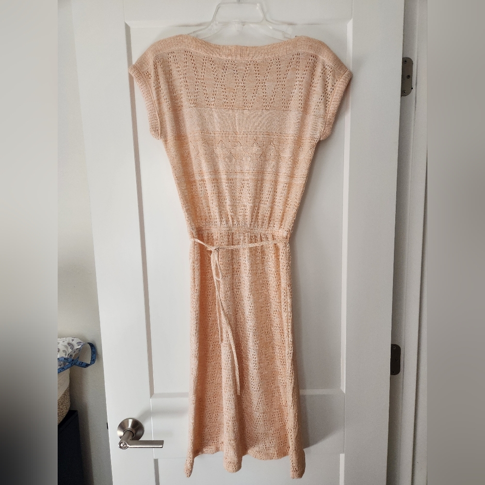Vintage Open Knit ILGWU Sweater Dress